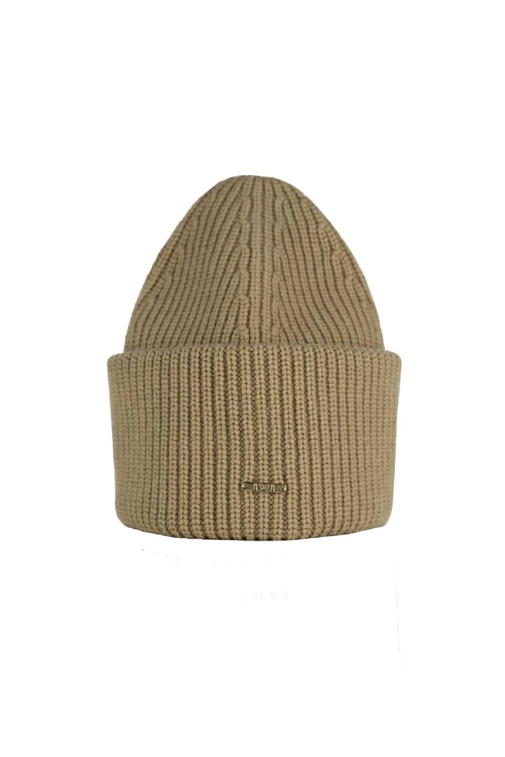 IVI GmbH SOLID KNIT Beanie aus Woll-Kaschmir-Mix camel Letzter Tag
