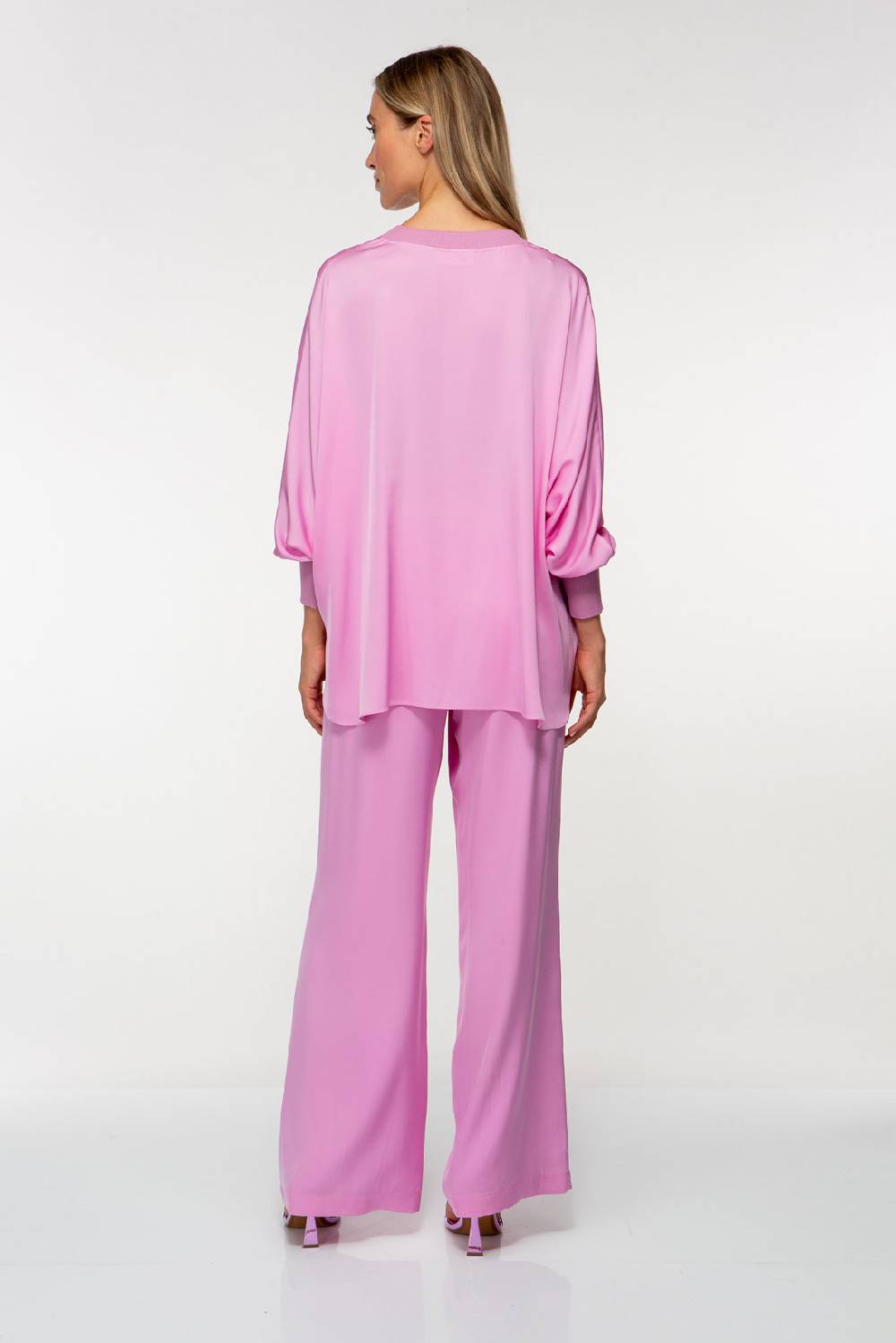 IVI GmbH SOLID SILK Tunika pink orchid Osterangebot