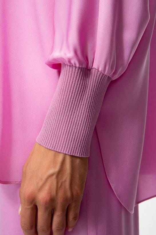 IVI GmbH SOLID SILK Tunika pink orchid Osterangebot