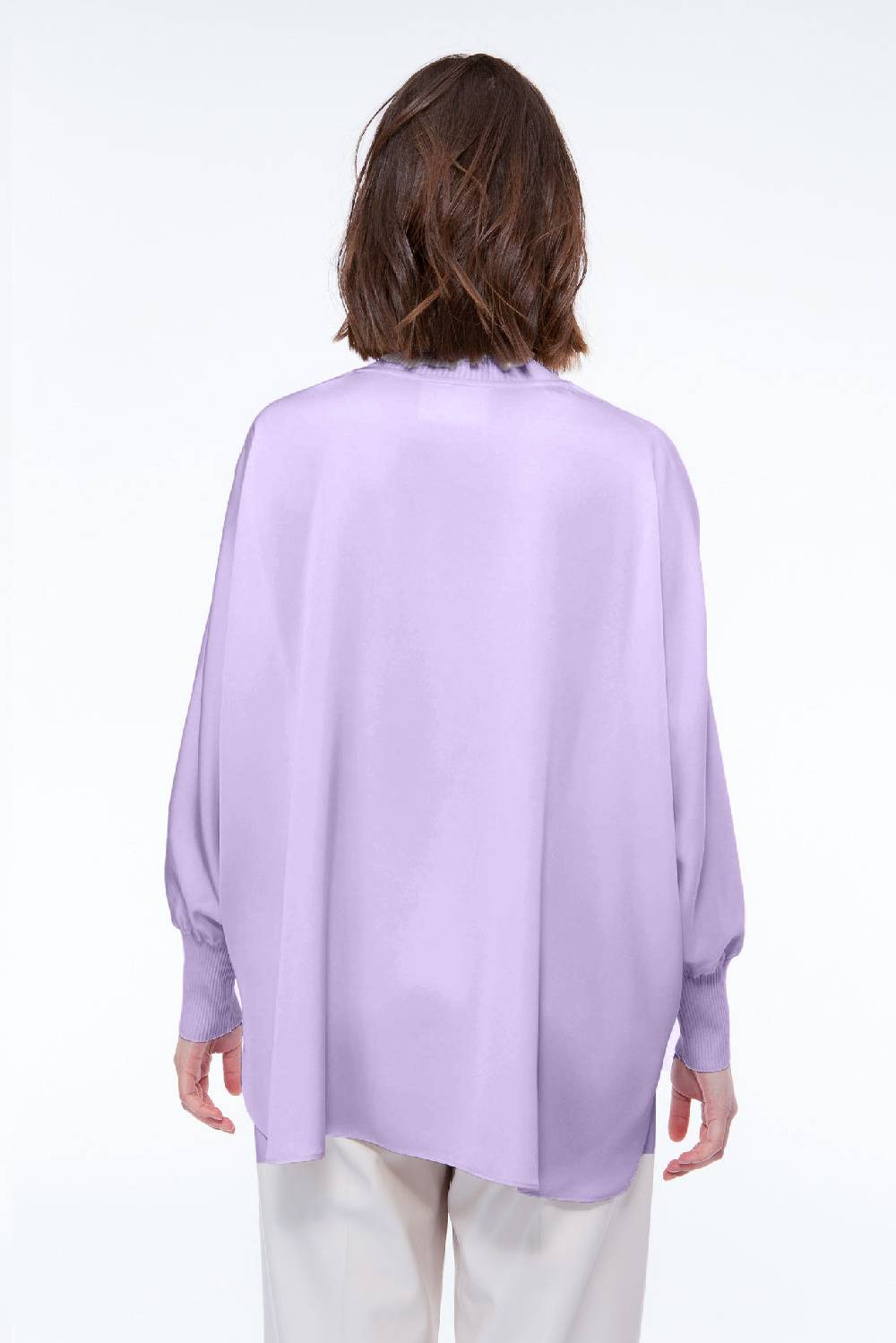 IVI GmbH SOLID SILK Tunika lila Lagerräumung