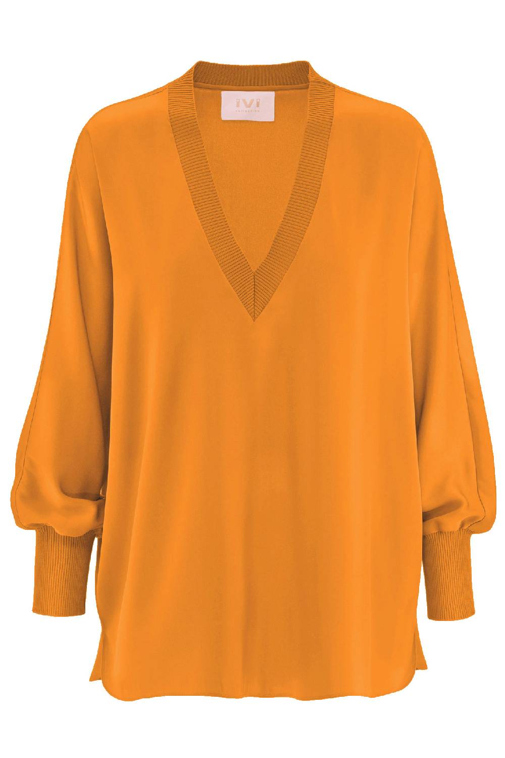 IVI GmbH SOLID SILK Tunika safran Top Angebot