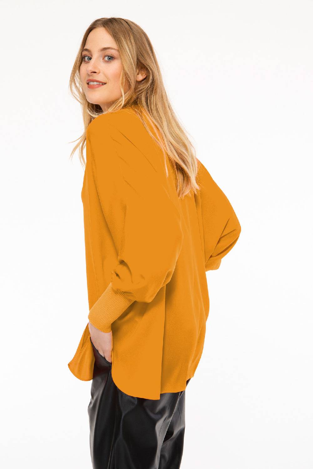 IVI GmbH SOLID SILK Tunika safran Top Angebot