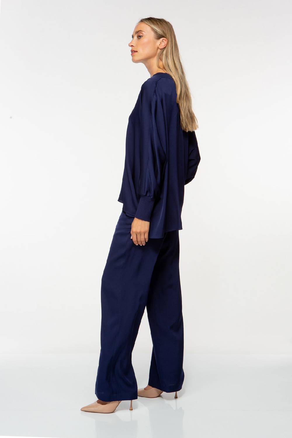 IVI GmbH SOLID SILK Tunika navy Neueste Mode