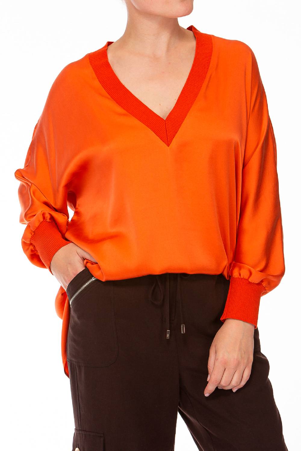 IVI GmbH SOLID SILK Tunika schwarz Zeitlich begrenztes Angebot