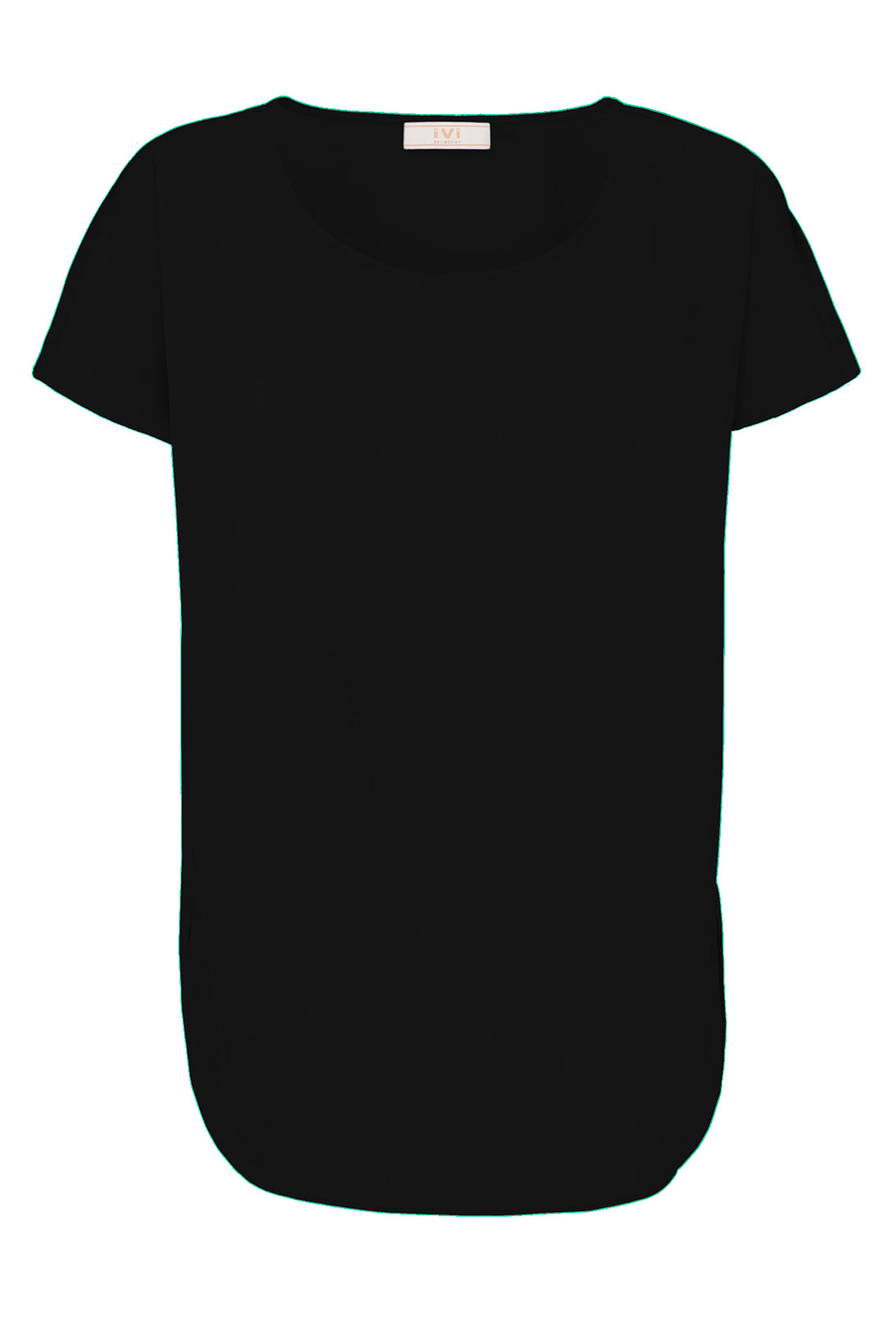 IVI GmbH SOLID SILK Seidenshirt schwarz Nur noch ein Tag übrig