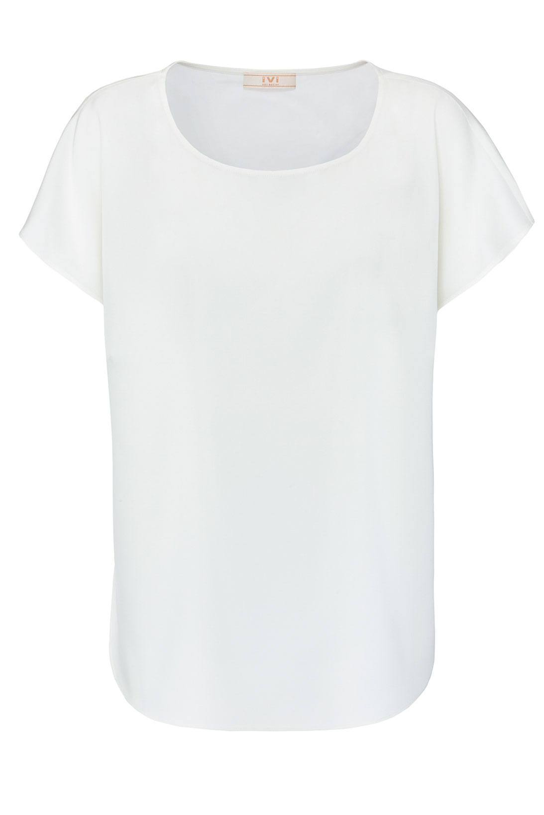 IVI GmbH SOLID SILK Seidenshirt weiß Super Rabatt