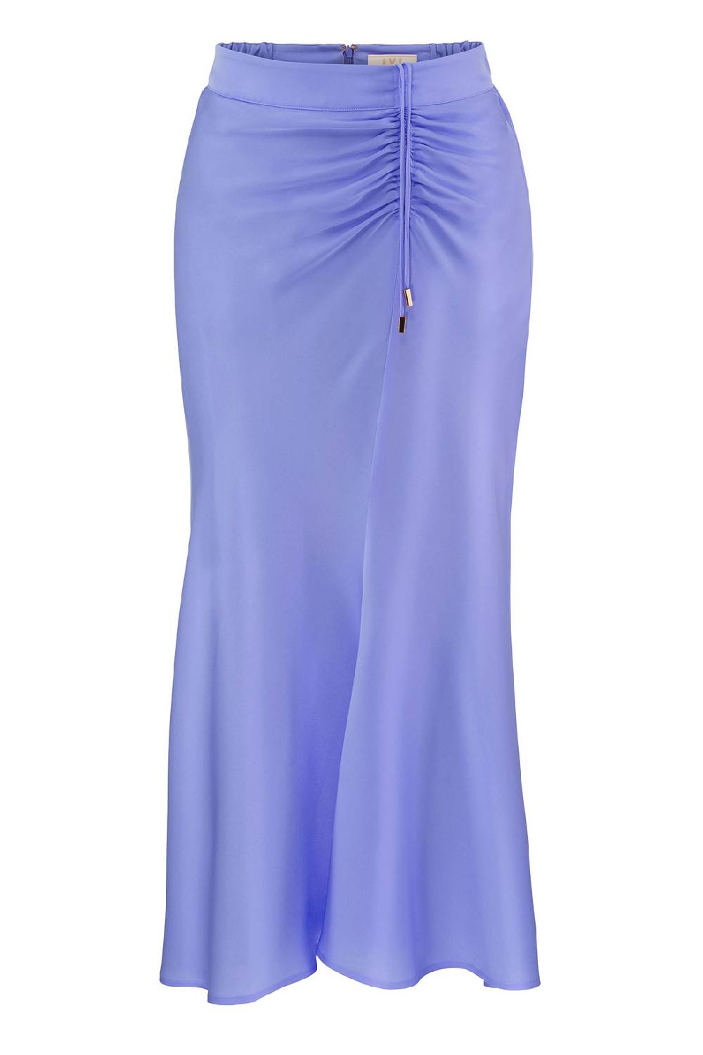 IVI GmbH SOLID SILK Seidenrock mit Raffung lavendel Günstig kaufen