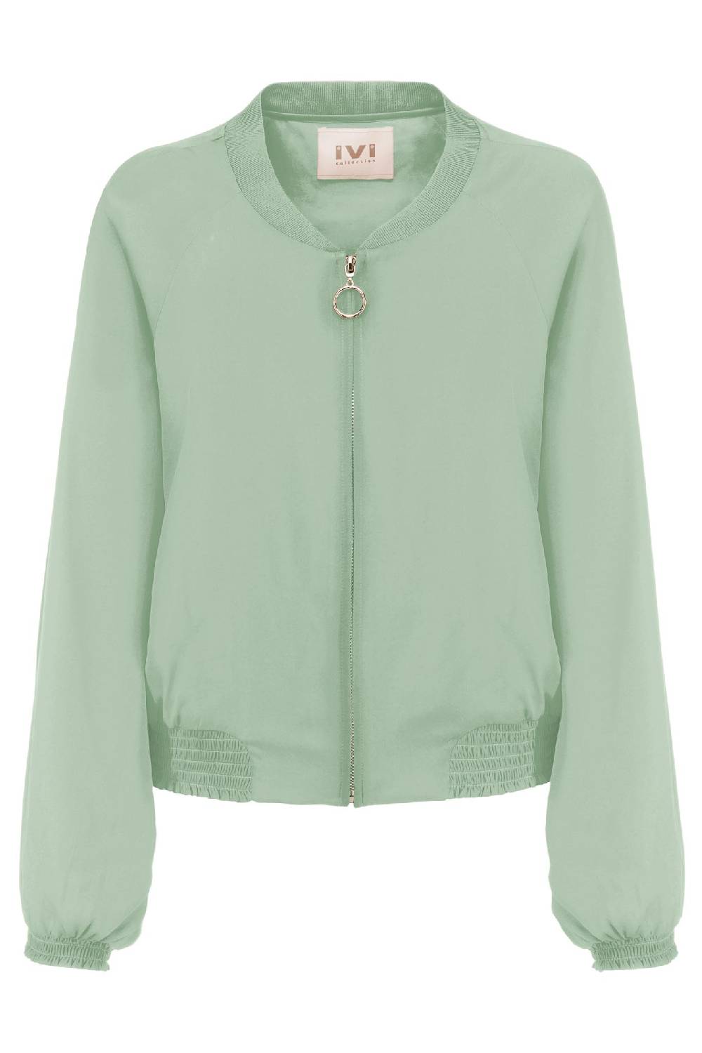 IVI GmbH SOLID SILK Seidenblouson salbei Online Shopping