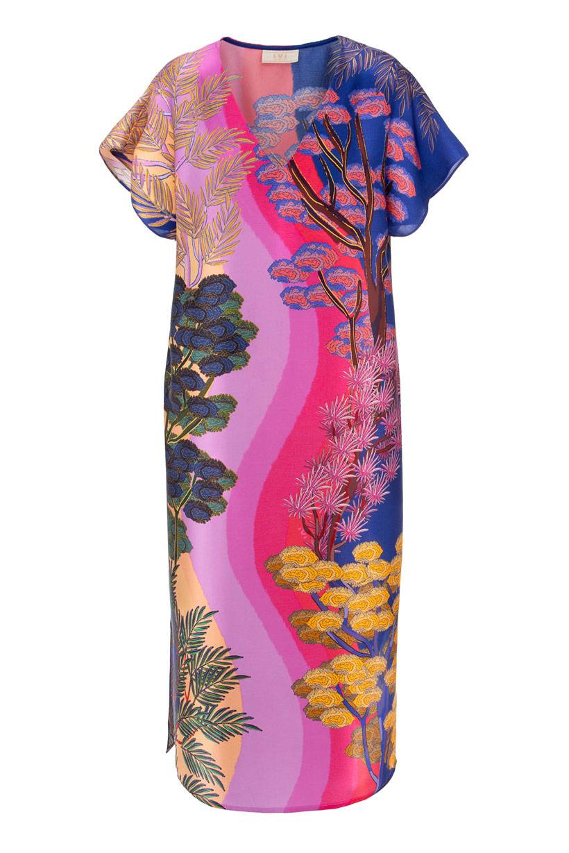 IVI GmbH SEA OF DUNES Kaftankleid multicolor Exklusive Angebote