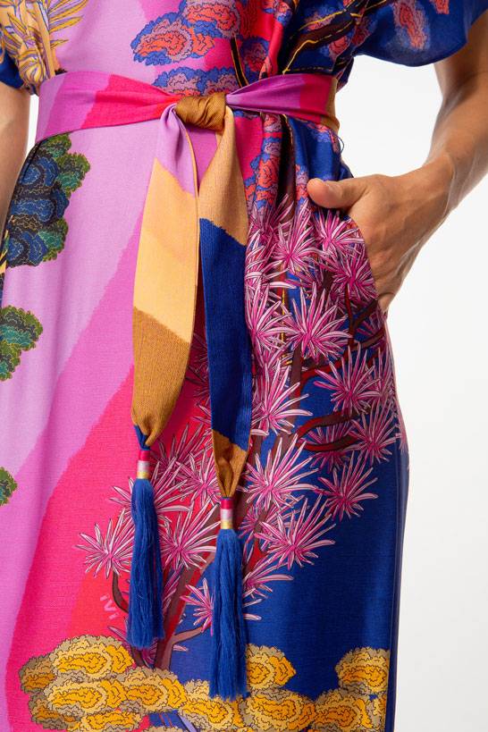 IVI GmbH SEA OF DUNES Kaftankleid multicolor Exklusive Angebote