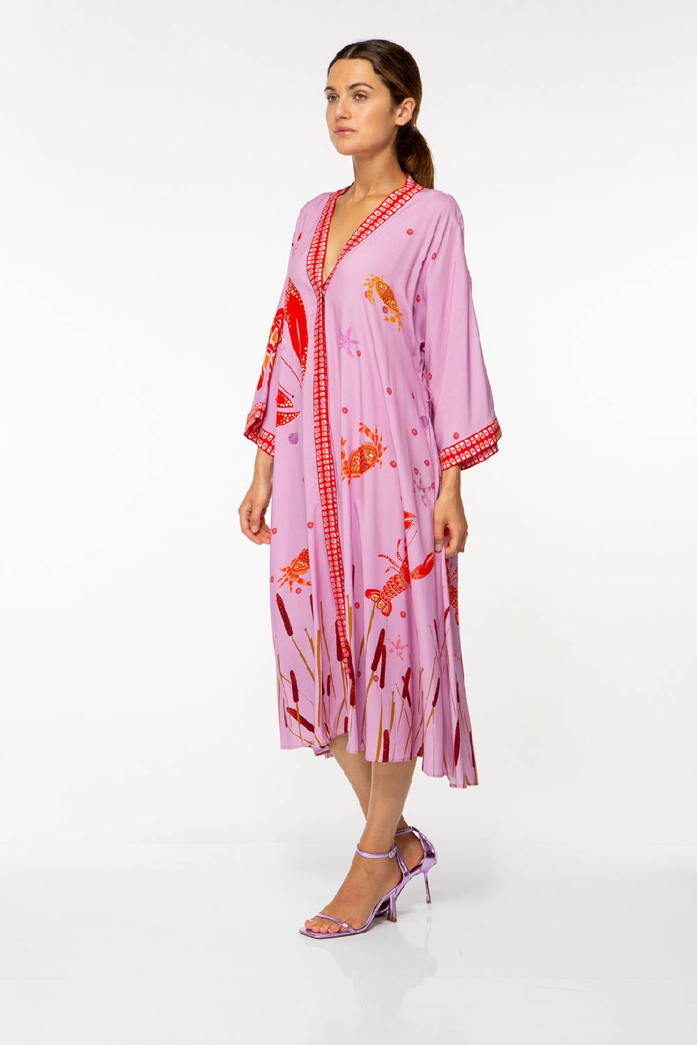 IVI GmbH LOBSTER Kaftankleid pink Große Rabatte