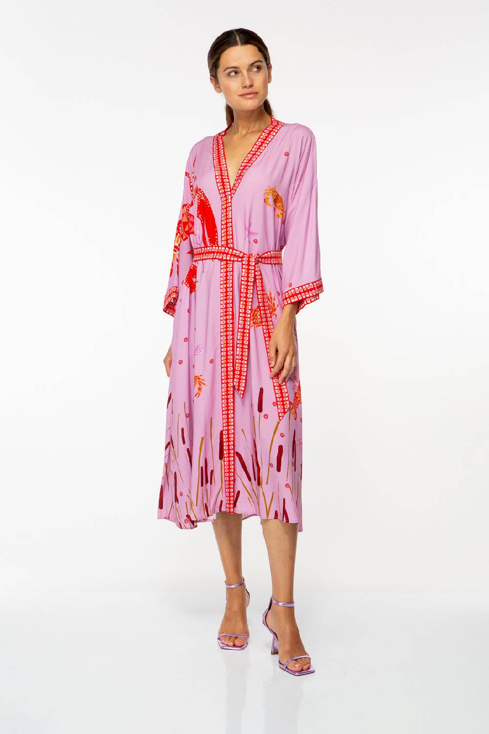 IVI GmbH LOBSTER Kaftankleid pink Große Rabatte