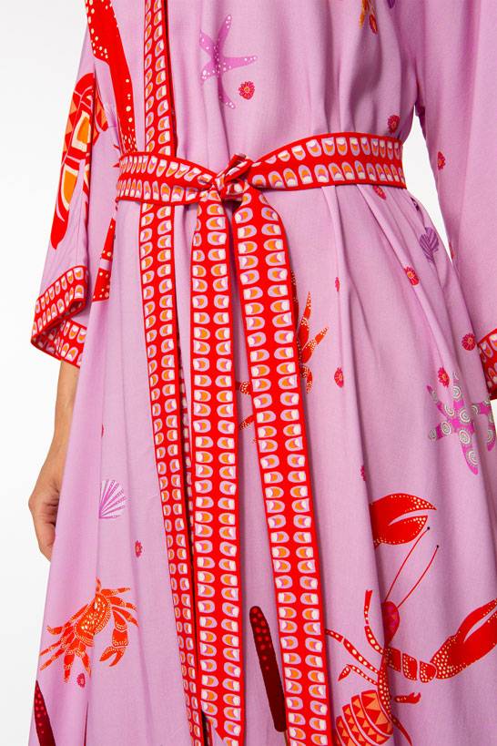 IVI GmbH LOBSTER Kaftankleid pink Große Rabatte