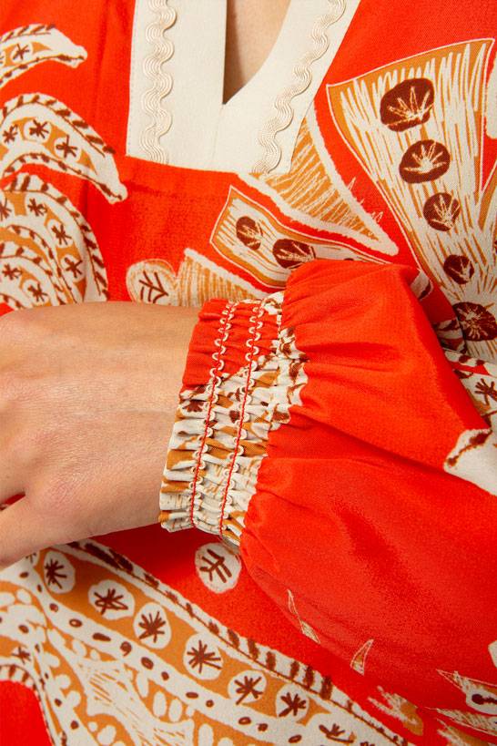 IVI GmbH PALM VIBES Minikleid rot Bestseller