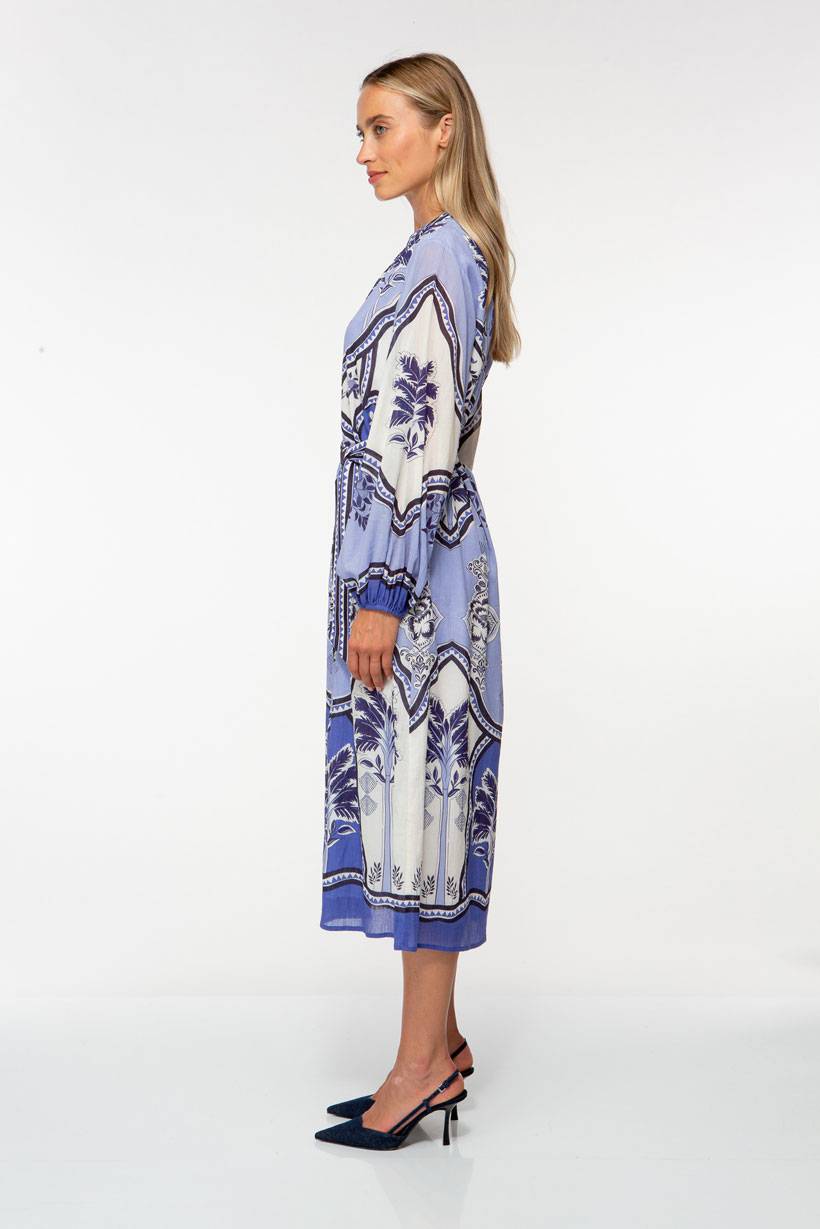 IVI GmbH ORIENTAL GARDENS Baumwollkleid sky Saisonale Angebote