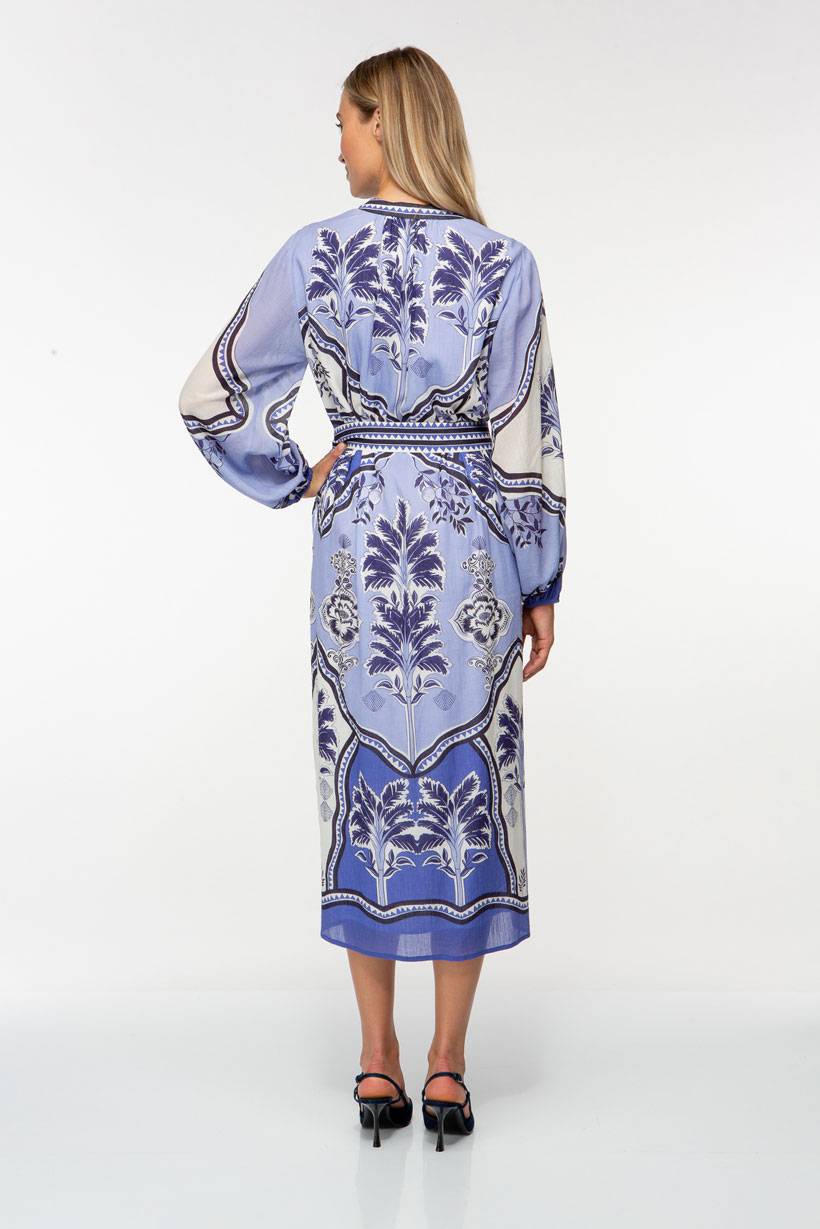 IVI GmbH ORIENTAL GARDENS Baumwollkleid sky Saisonale Angebote