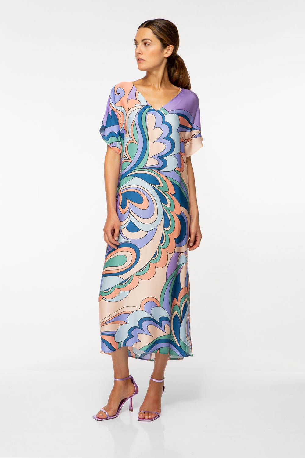 IVI GmbH GARDEN OF SPELLS Kaftankleid lavendel Tägliche Deals