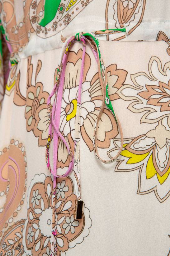 IVI GmbH PAISLEY Chiffon Kleid multicolor Sonderangebote