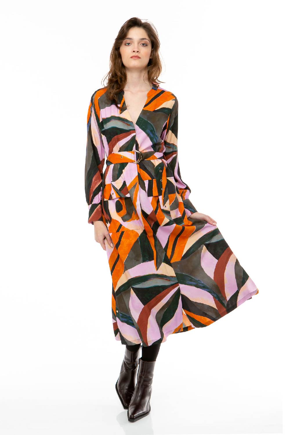 IVI GmbH TUCAN Kleid multicolor Super Rabatt