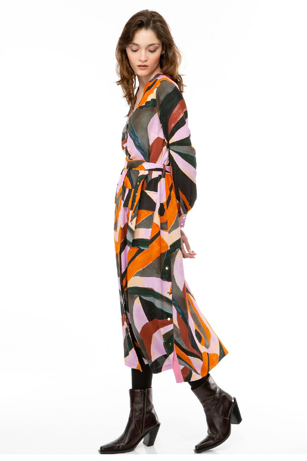 IVI GmbH TUCAN Kleid multicolor Super Rabatt