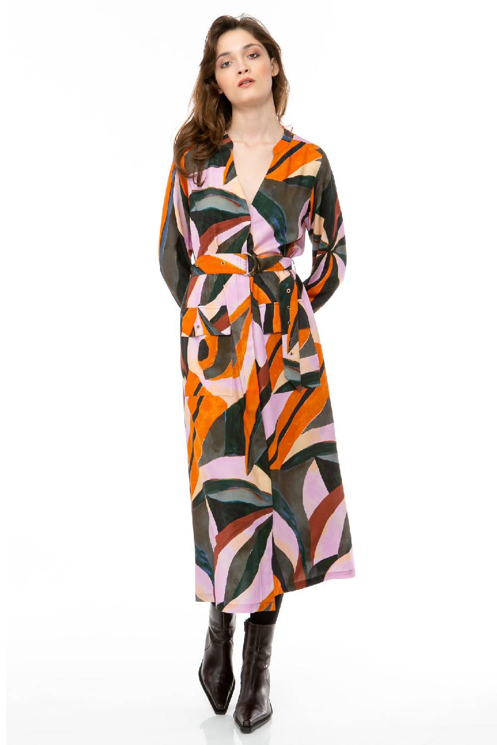 IVI GmbH TUCAN Kleid multicolor Super Rabatt