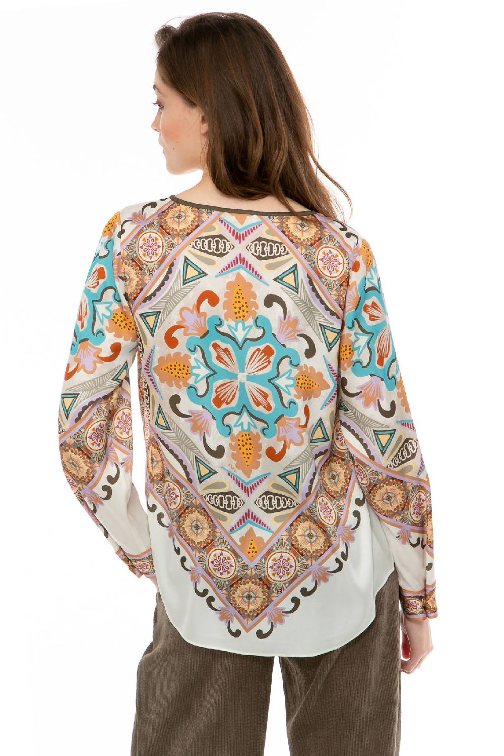 IVI GmbH VINTAGE FLOWERS Bluse weiß Im Verkauf