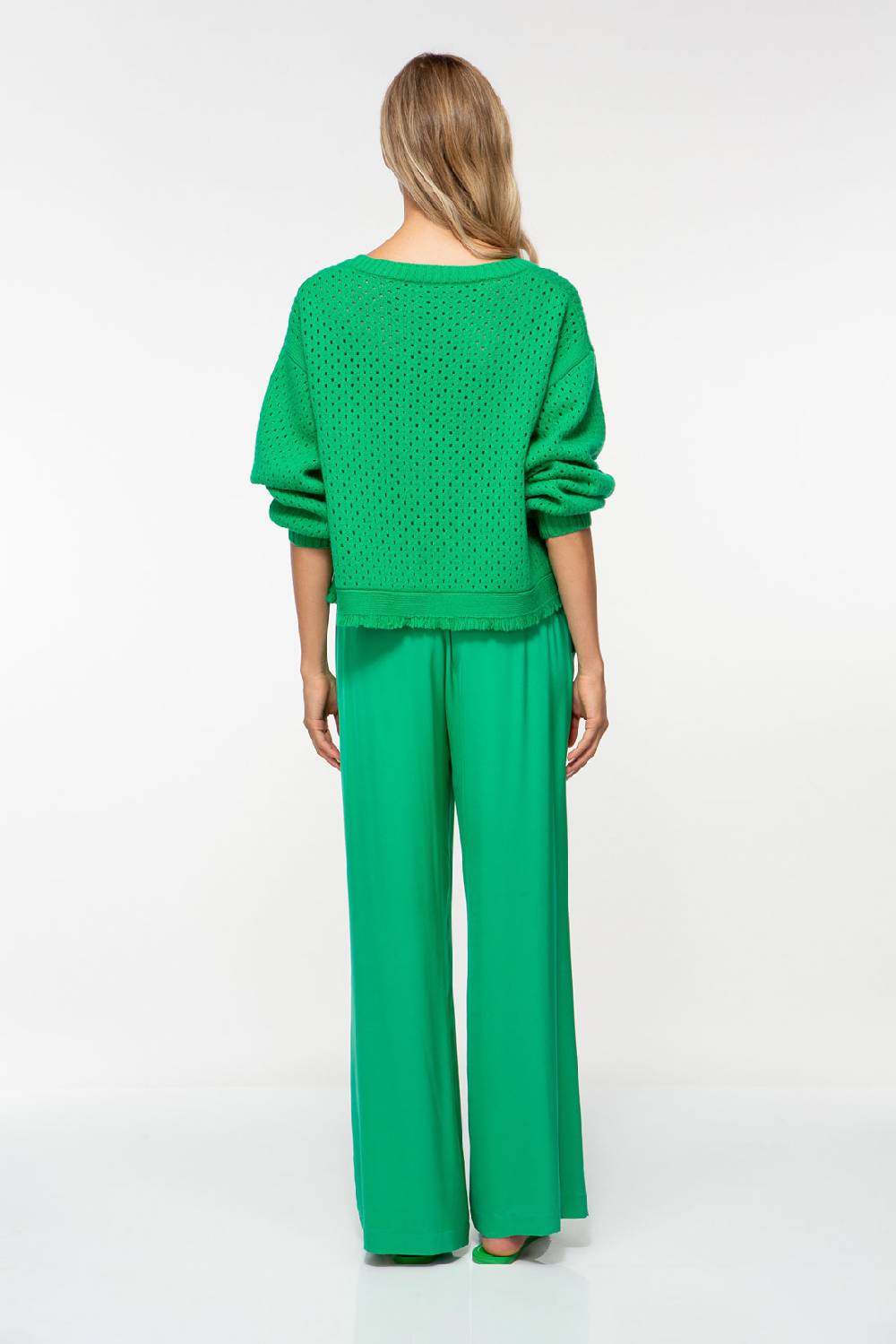 IVI GmbH SOLID KNIT Boxy Cardigan smaragd Blitzverkäufe