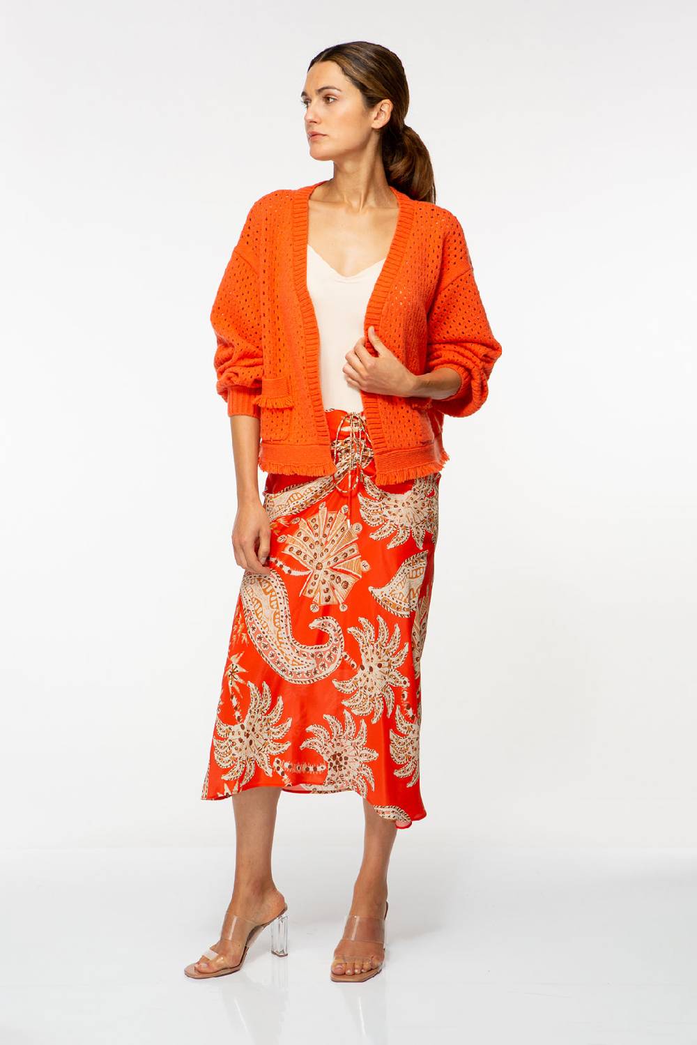 IVI GmbH SOLID KNIT Boxy Cardigan grenadine Limitierter Zeitrabatt