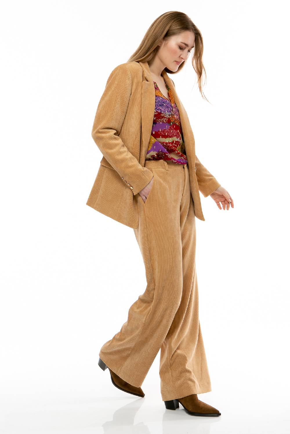 IVI GmbH CORDUROY Blazer camel Saisonschlussverkauf