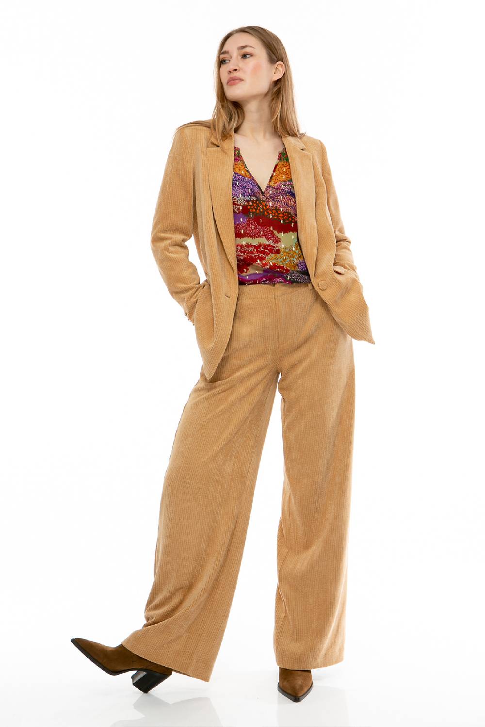 IVI GmbH CORDUROY Blazer camel Saisonschlussverkauf