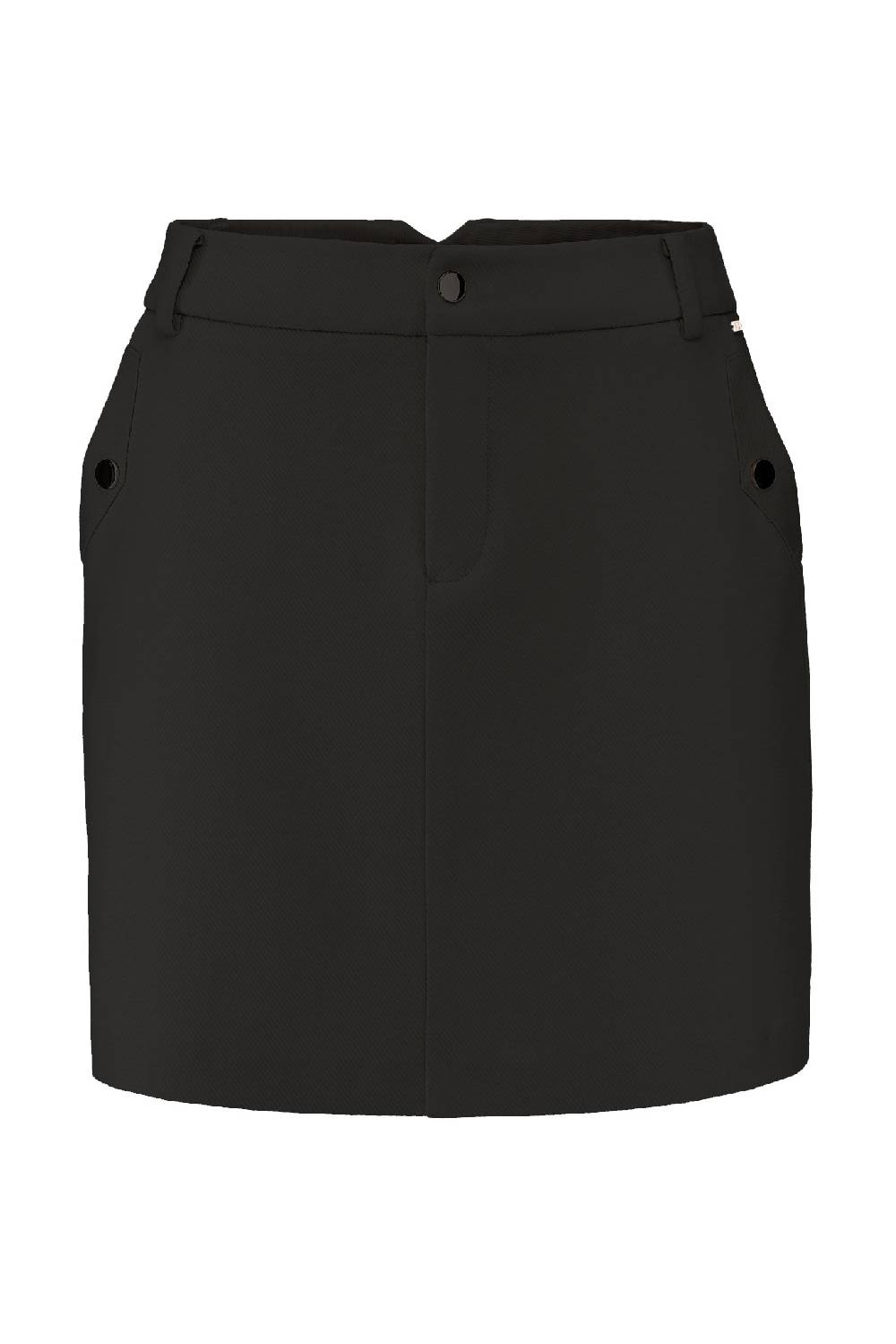IVI GmbH SOLID JERSEY Rock schwarz Top Angebot