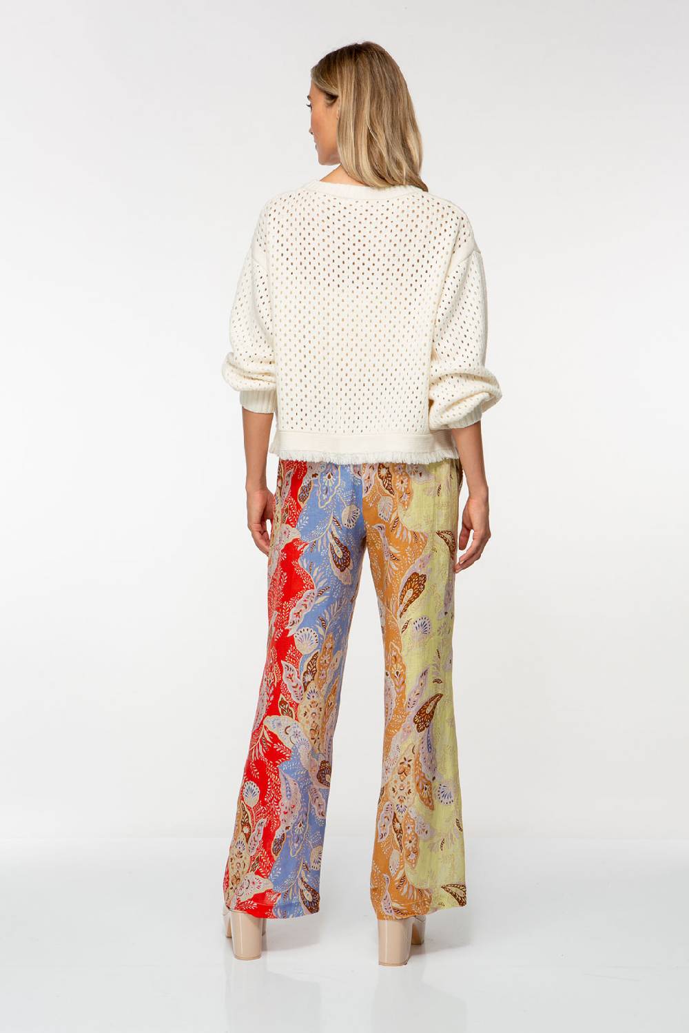 IVI GmbH AMBER Leinenhose multicolor Tägliche Deals