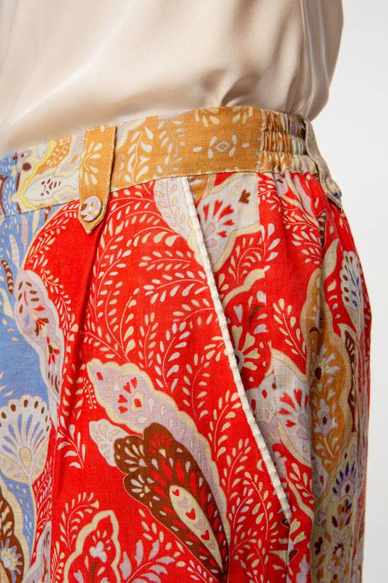 IVI GmbH AMBER Leinenhose multicolor Tägliche Deals