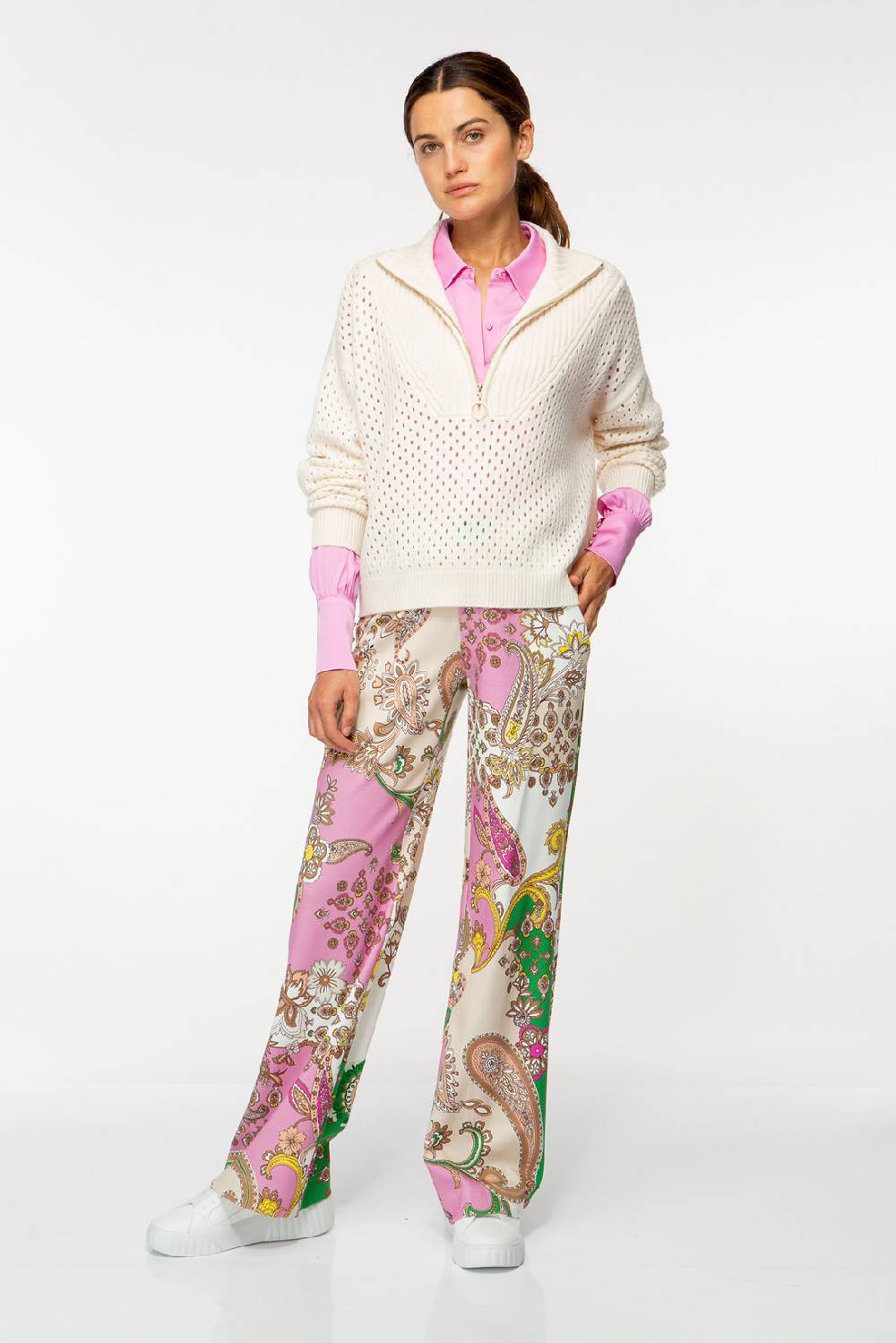 IVI GmbH PAISLEY Jersey Hose multicolor VIP-Rabatte