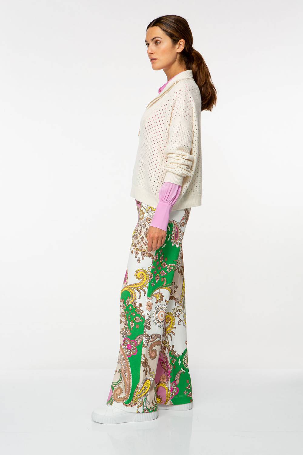IVI GmbH PAISLEY Jersey Hose multicolor VIP-Rabatte