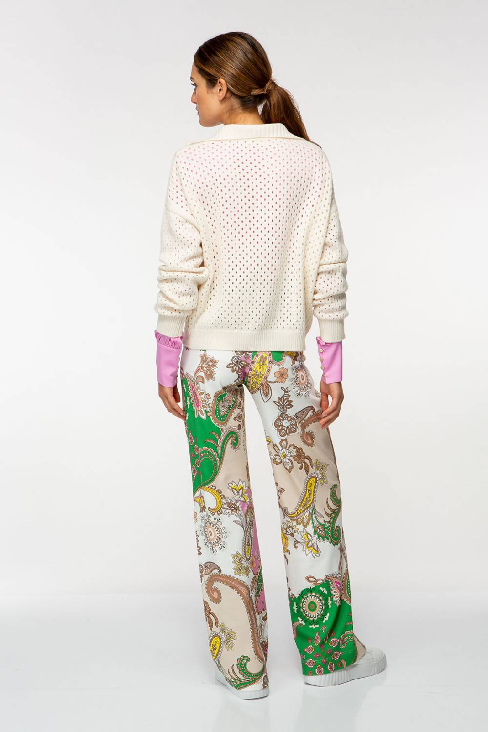 IVI GmbH PAISLEY Jersey Hose multicolor VIP-Rabatte