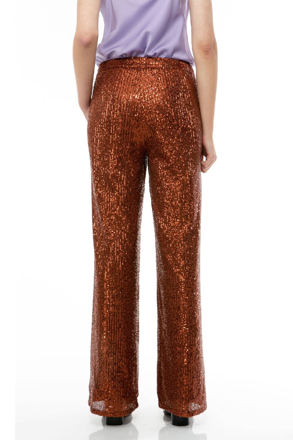 IVI GmbH SEQUINS Hose cognac Riesige Rabatte
