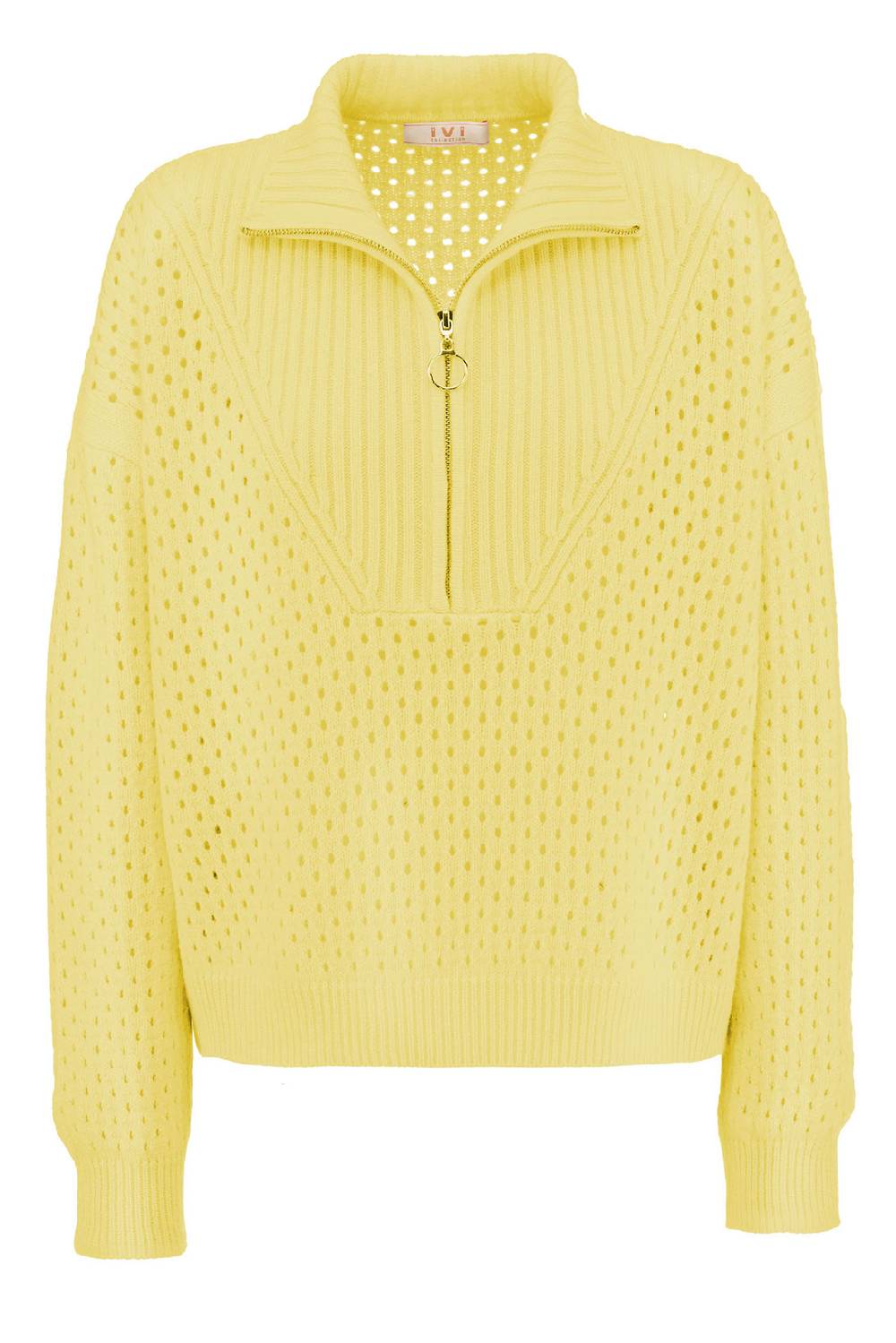 IVI GmbH SOLID KNIT Troyer Pullover pastel sun Rabatte dieses Monats