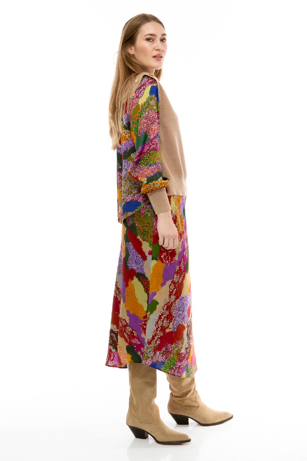 IVI GmbH FLOWER FIELDS Pullunder mit integrierter Bluse multicolor Hotsell