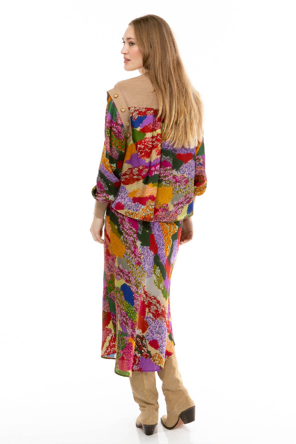 IVI GmbH FLOWER FIELDS Pullunder mit integrierter Bluse multicolor Hotsell