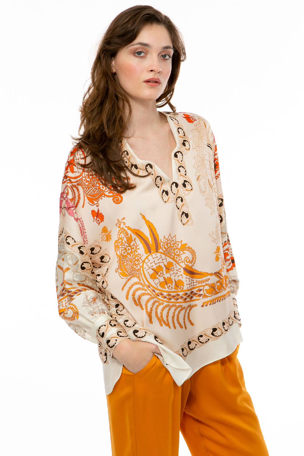 IVI GmbH BROCATE Tunika sand Online Outlet