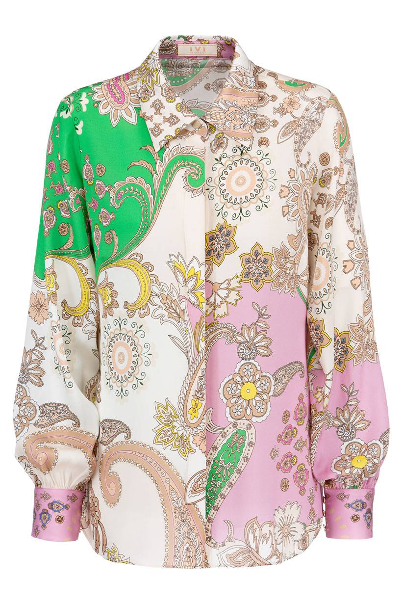 IVI GmbH PAISLEY Hemdbluse multicolor JETZT KAUFEN