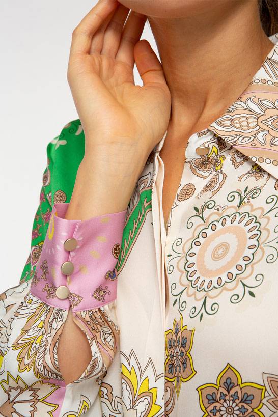 IVI GmbH PAISLEY Hemdbluse multicolor JETZT KAUFEN