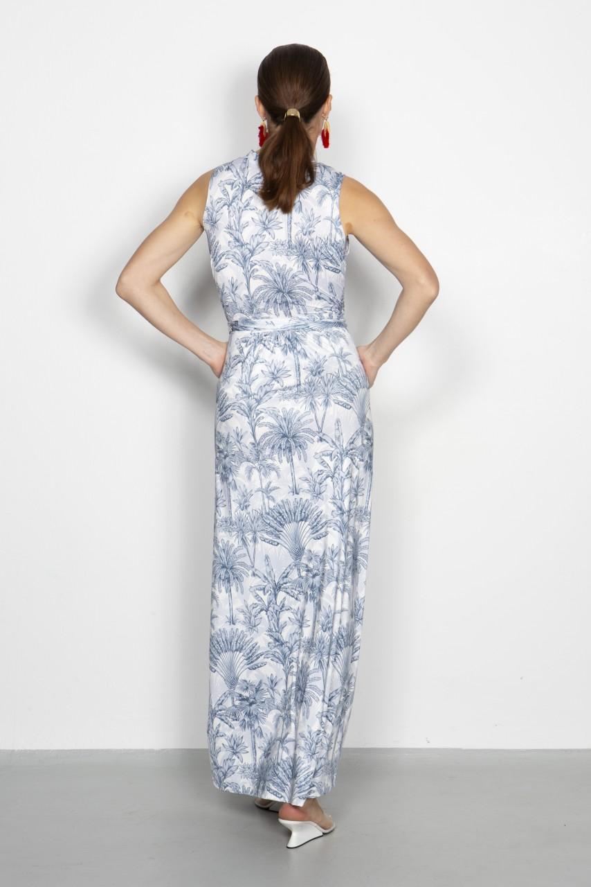 Marivie Champagne, what else jungle dark blue Dress Letzte 3 Tage