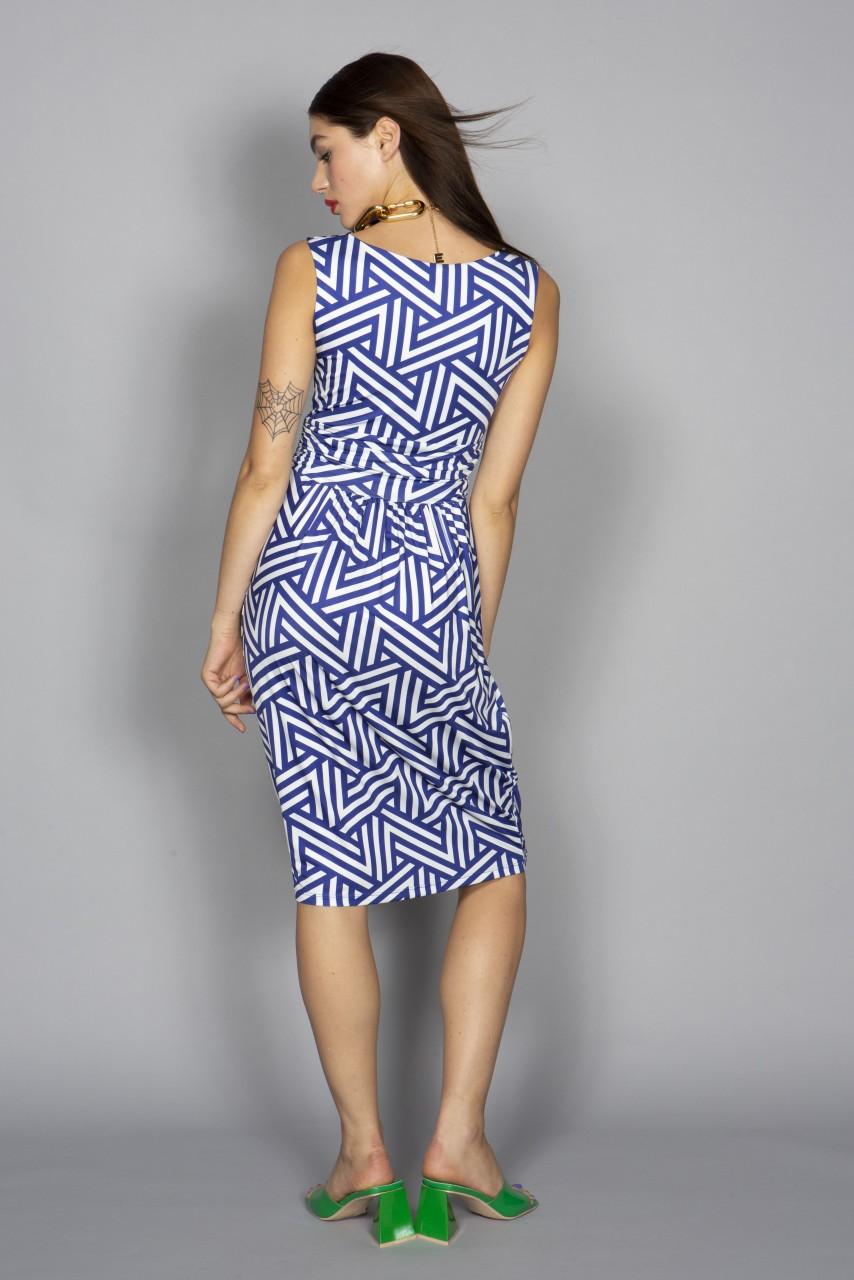 Marivie Focused and unimpressed stripes blue Dress Bis zu 60% Rabatt