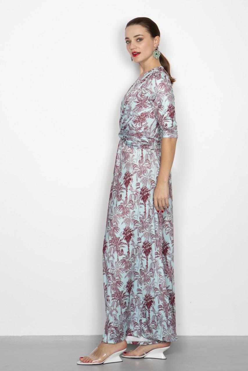 Marivie Tempt me jungle mint Dress Clearance-Verkauf