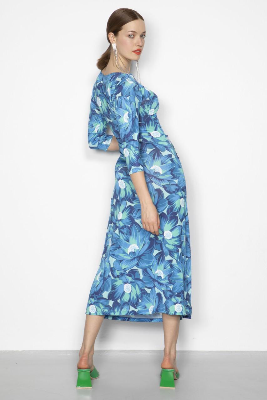 Marivie Illusion water lily blue Dress 50% Rabatt für begrenzte Zeit