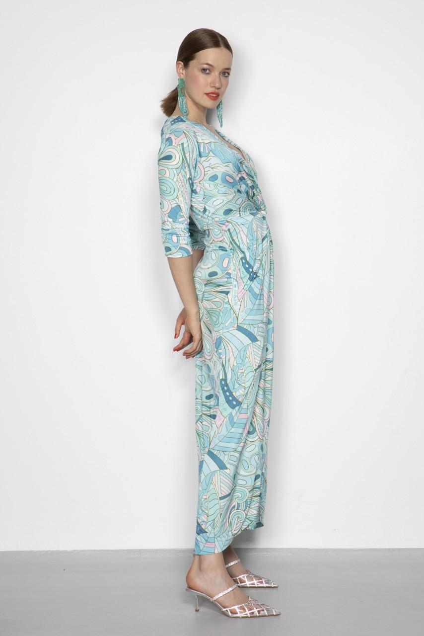 Marivie Red Carpet pucci mint Dress Schlussverkauf