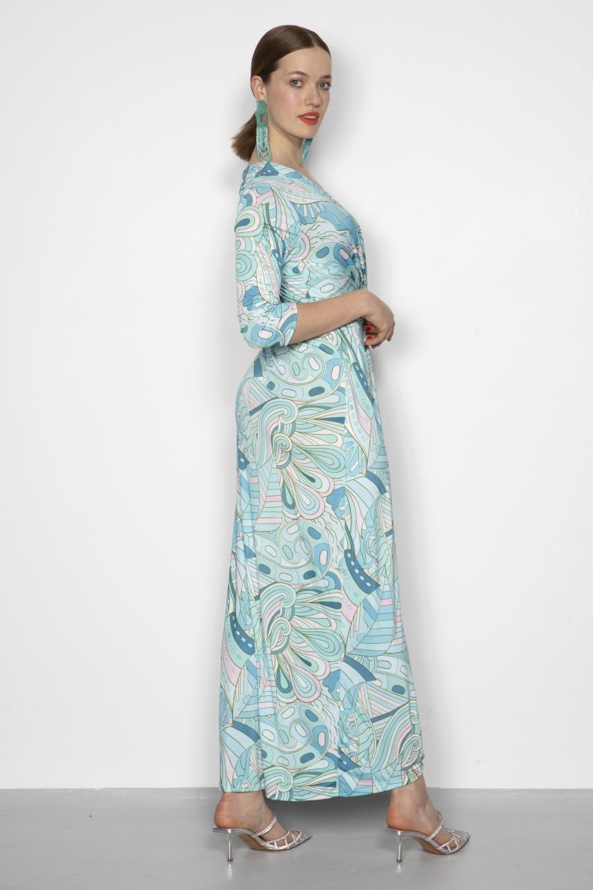 Marivie Red Carpet pucci mint Dress Schlussverkauf