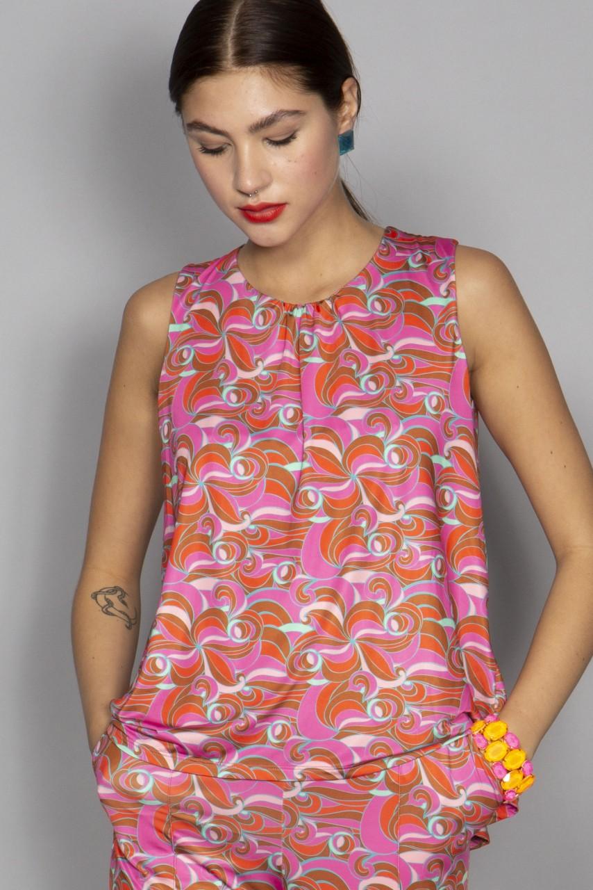 Marivie Superduper pucci pink Oberteil Sonderangebot